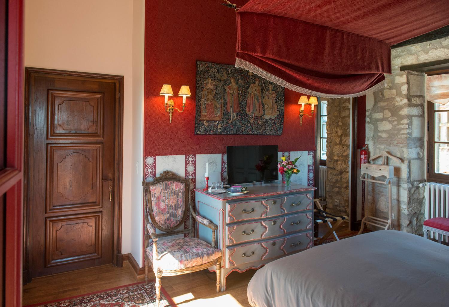 莎孔戴烈城堡酒店 圣卓普德博尔 客房 照片